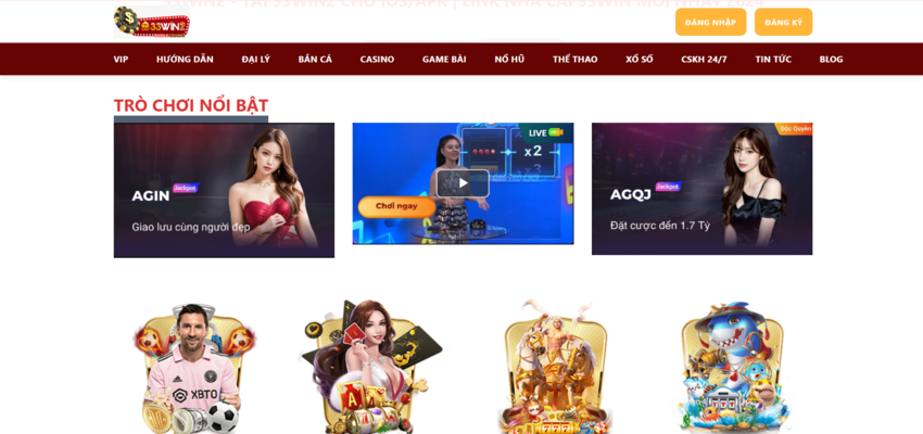 Cập nhật thường xuyên các trò chơi hấp dẫn trên thị trường 