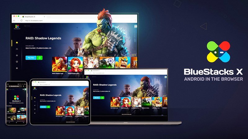 Bluestacks hỗ trợ đa nhiệm, cho phép người chơi chạy nhiều game cùng lúc